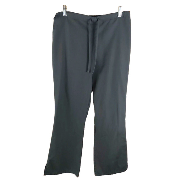 Cherokees Women's Scrub Pants Size Small Gray Tie Elastic Waist PWPT - Picture 1 of 6